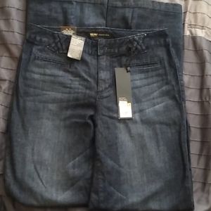 MOSSIMO high rise wide leg jean size 10 nwt